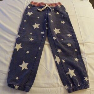Mini Boden Star Sweatpants 7 Years GUC